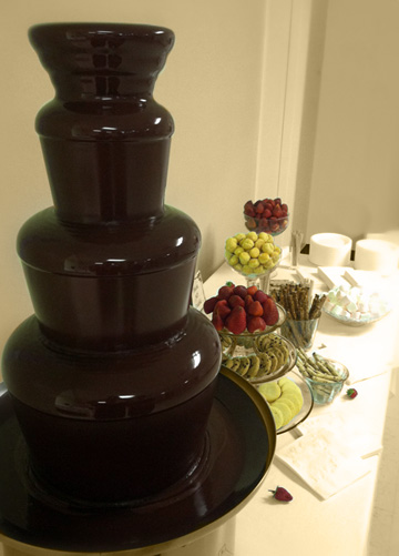 Lady Belgium Chocolate Fountains Full Service Chocolate Fountain